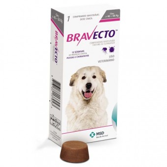 Bravecto Cães - 40 a 56 kg